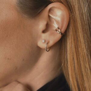orbit ear cuff ατσαλινο mg jewels